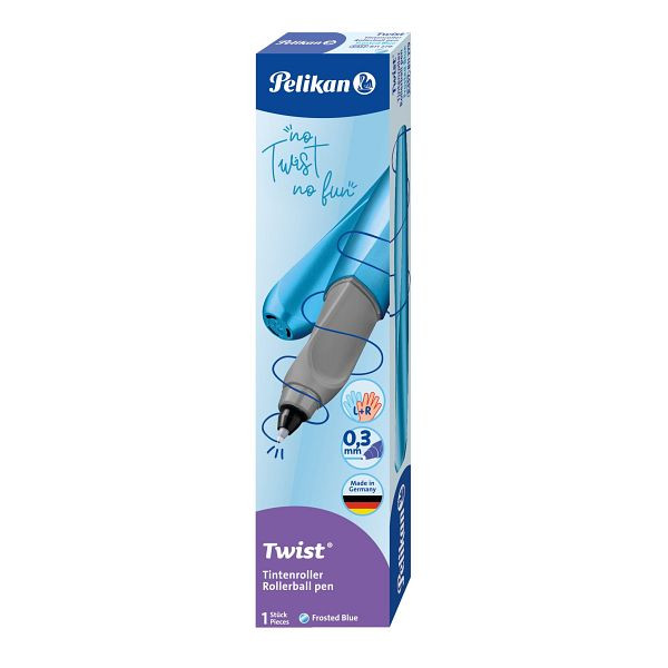 Pelikan Tintenroller Twist® - Frosted Blue, 100401662, 4012700811271