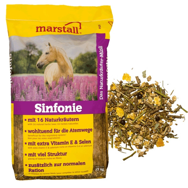 Marstall Sinfonie, Natur-Kräutermüsli, 15 kg Sack, 51500002