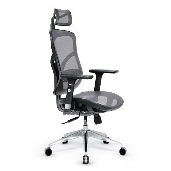 Diablo Chairs Ergonomischer Stuhl Diablo V-Basic, Schwarz-Grau, 952